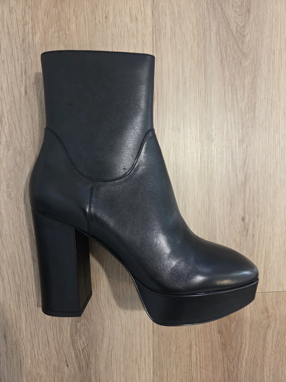 ASH Leather Platform Boots